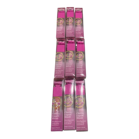 The Crème Shop Liquid Blush Bundle New 9pc Pink Velvet & Sunny Daze - Picture 2 of 2